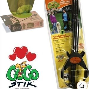 𝅺GOGO Stick Clean Poop Scoop!